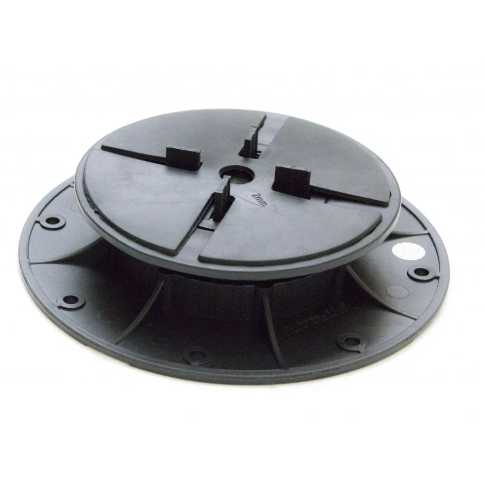 Adjustable Paver Pedestals - Heavy-Duty Rooftop Tile Support 3/4in -1.25in