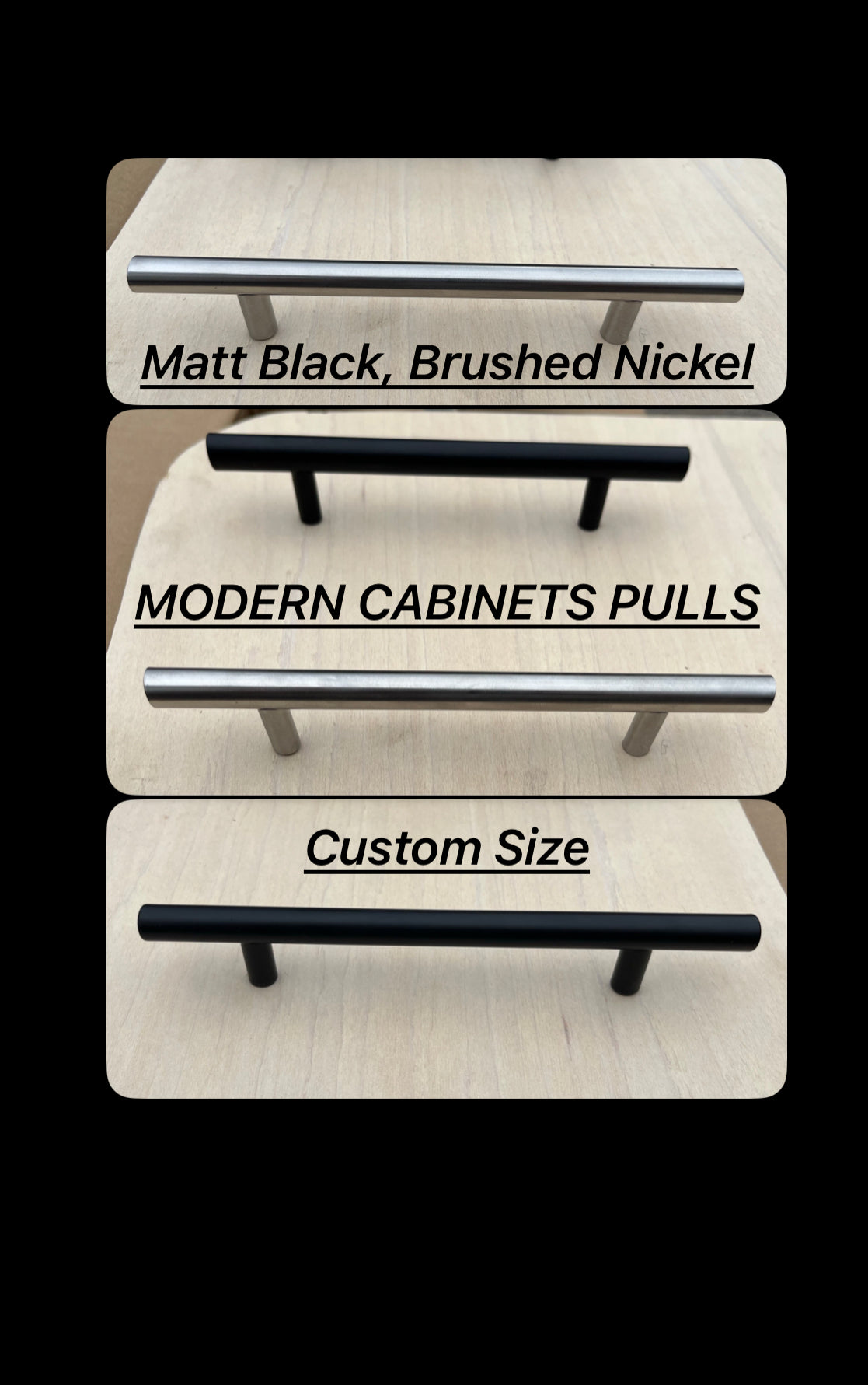 New Modern Cabinets Handle